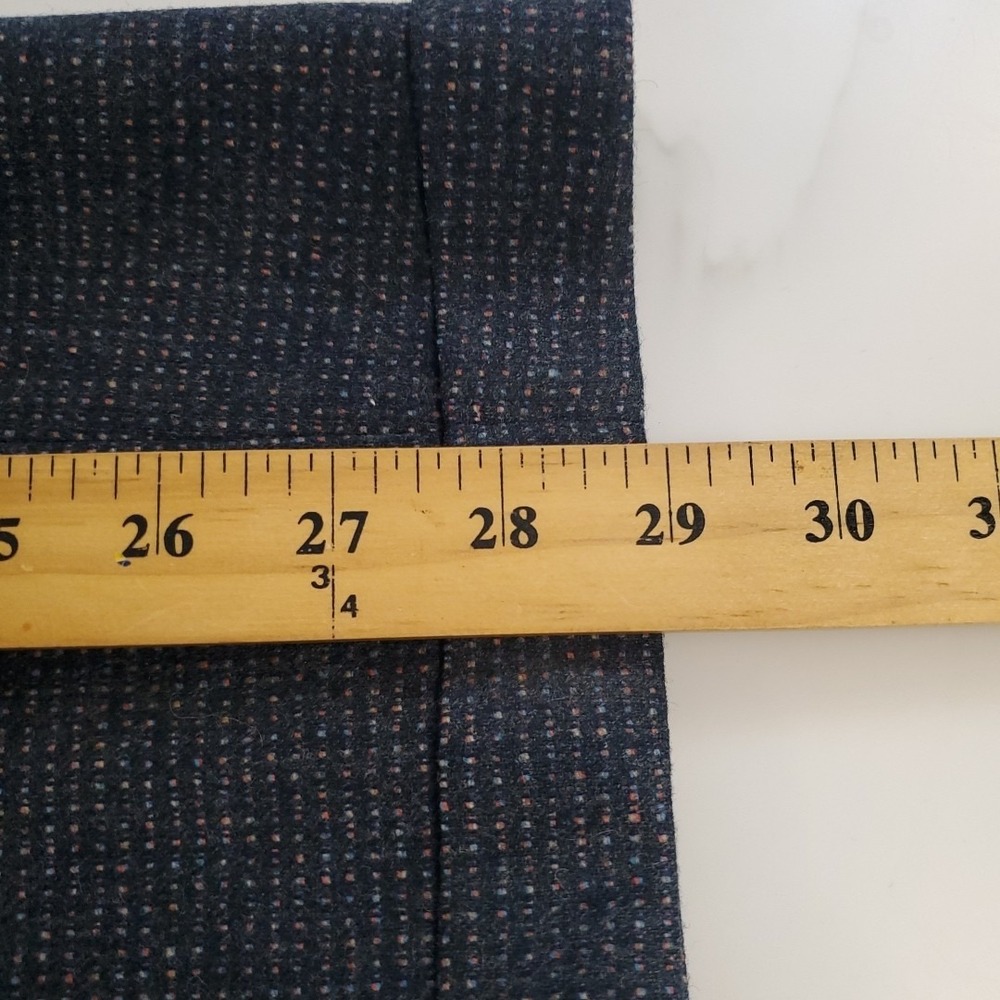 Italian Made Gray Men's Wool Dress Pants Size US‎ 36x29 Sergio Piumatti Cerruti - Picture 9 of 10